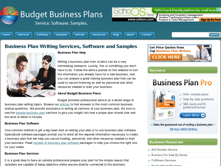 www.budgetbusinessplans.com