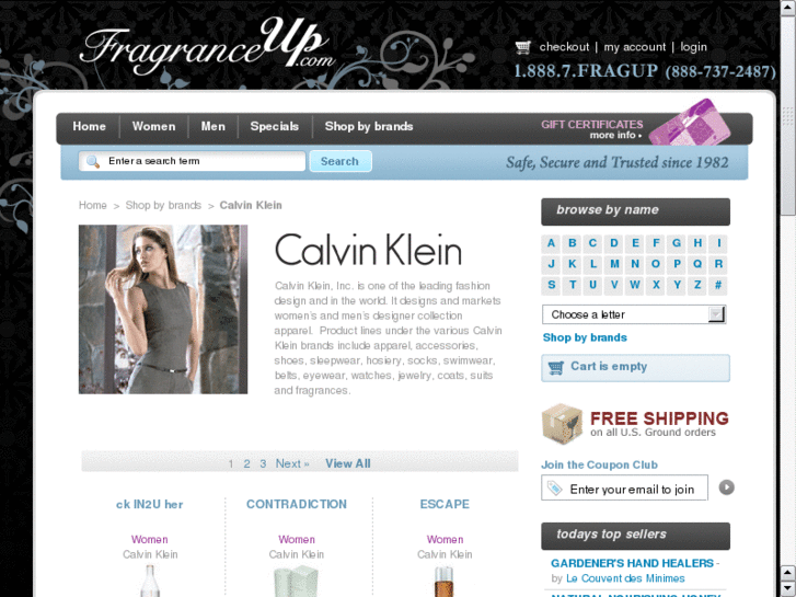 www.calvinkleinescape.com