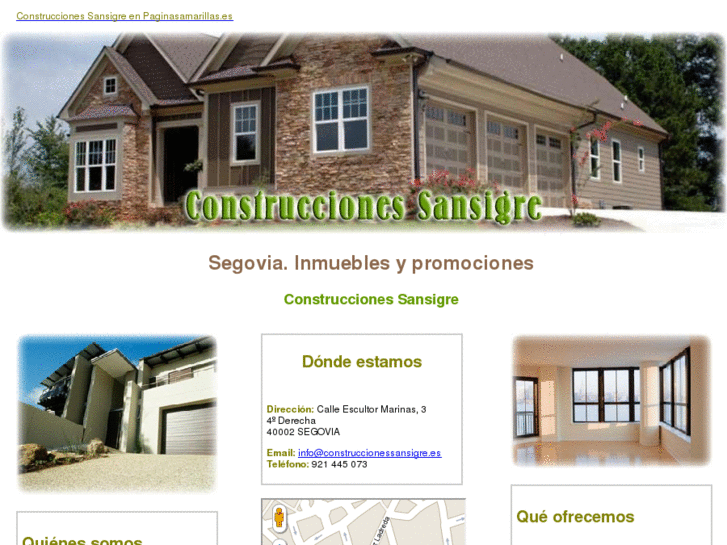 www.construccionessansigre.es