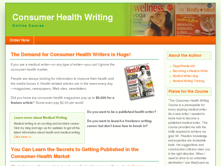 www.consumerhealthwriting.com