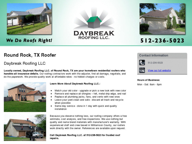 www.daybreakroofingtexas.com