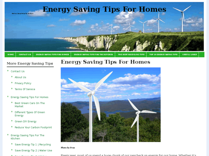 www.energysavingtipsforhomes.com