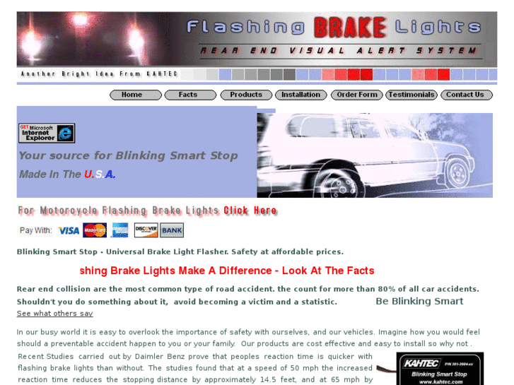 www.flashingbrakelights.com