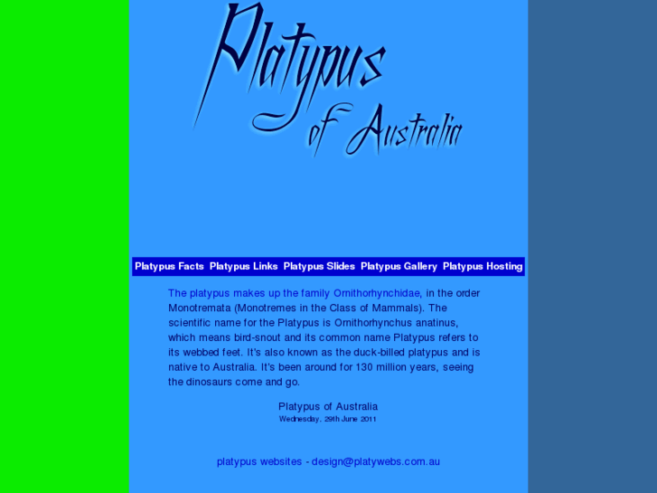 www.myplatypus.net