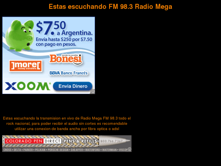 www.radiomegaenvivo.com.ar