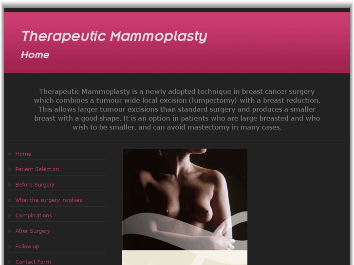 www.therapeuticmammoplasty.com