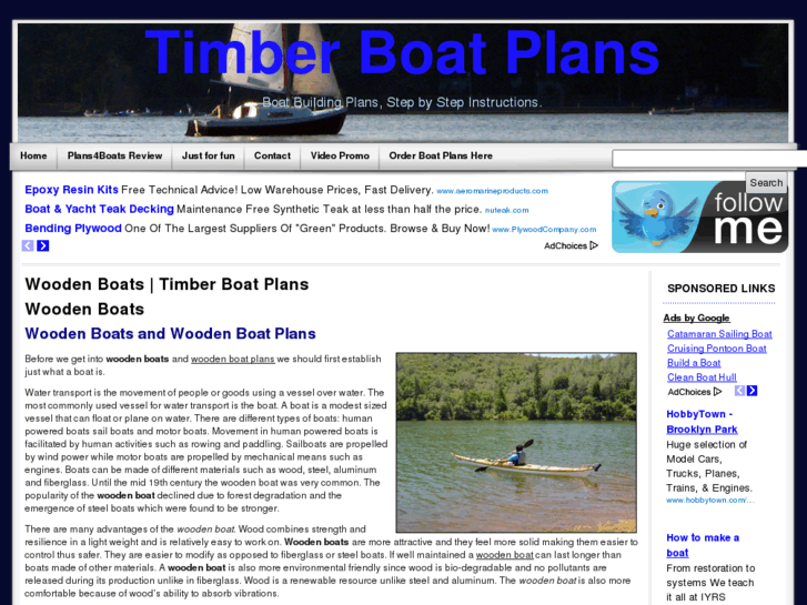 www.timberboatplans.com