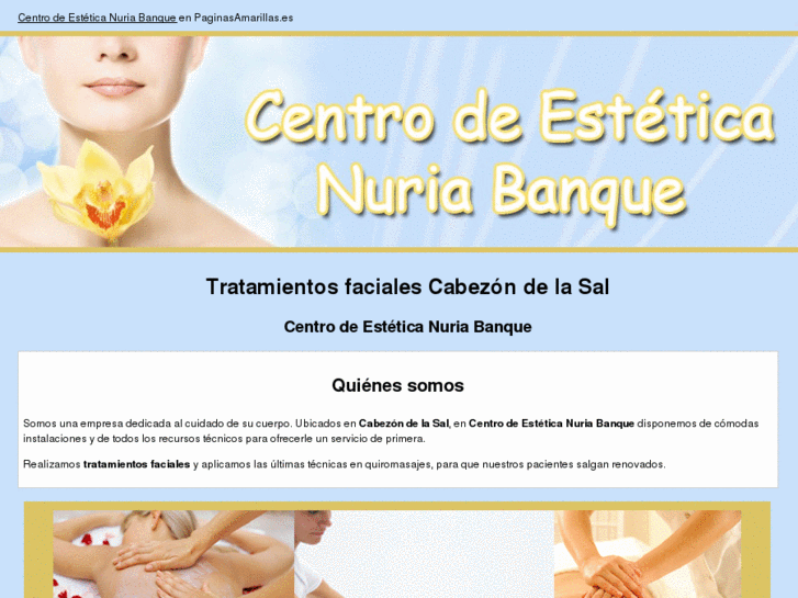www.centrodeesteticanuriabanque.com