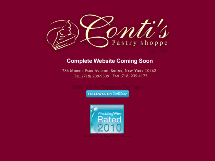 www.contispastryshoppe.com