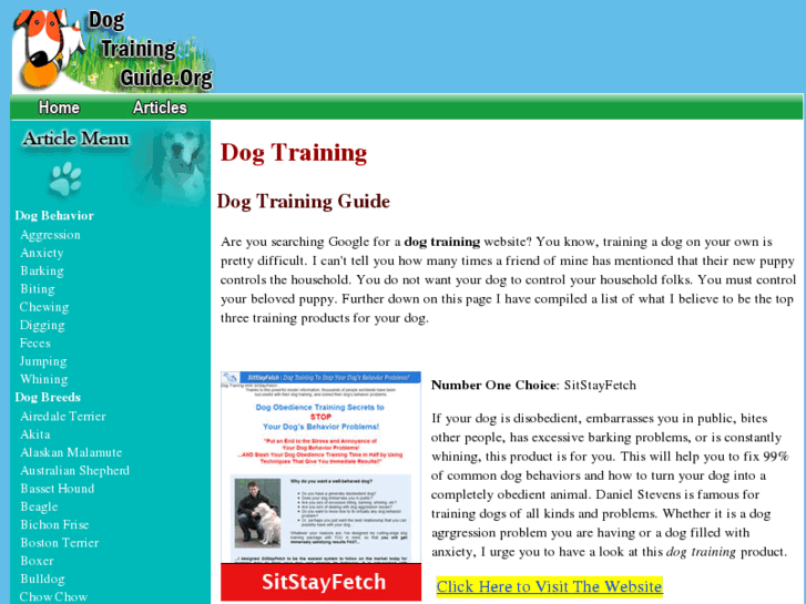 www.dogtrainingguide.org