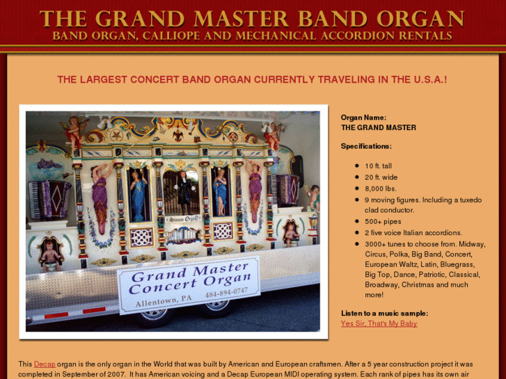 www.grandmasterbandorgan.com