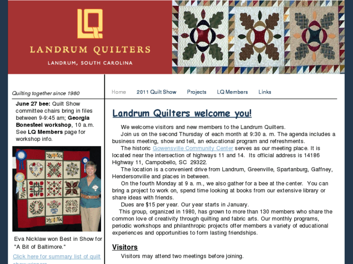 www.landrumquilters.com