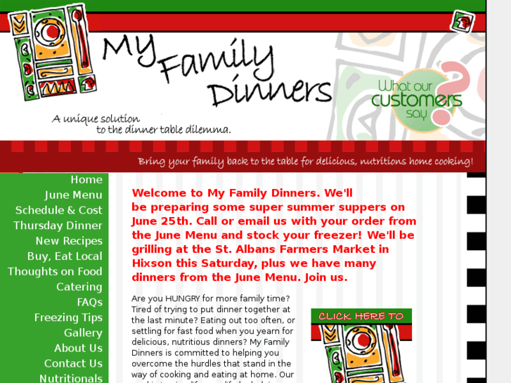 www.myfamilydinners.com