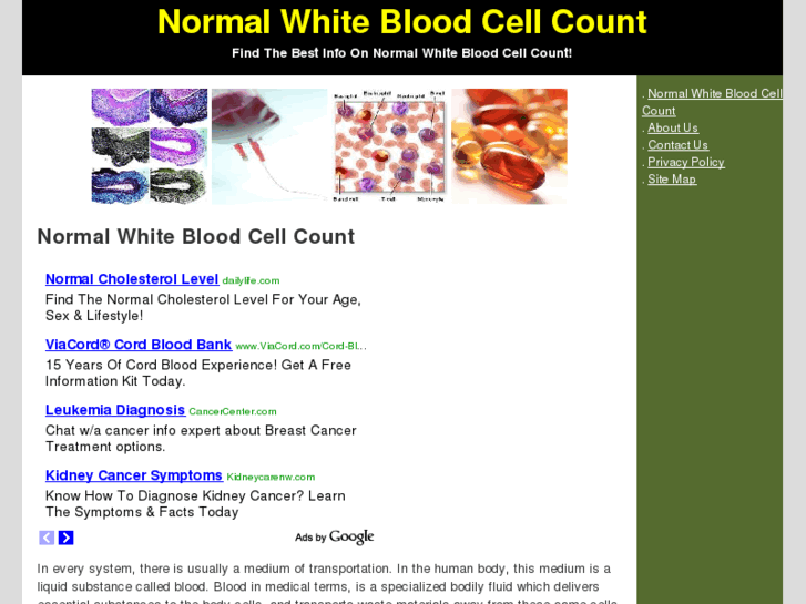 www.normalwhitebloodcellcount.org