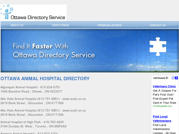 www.ottawaanimalhospitaldirectory.com