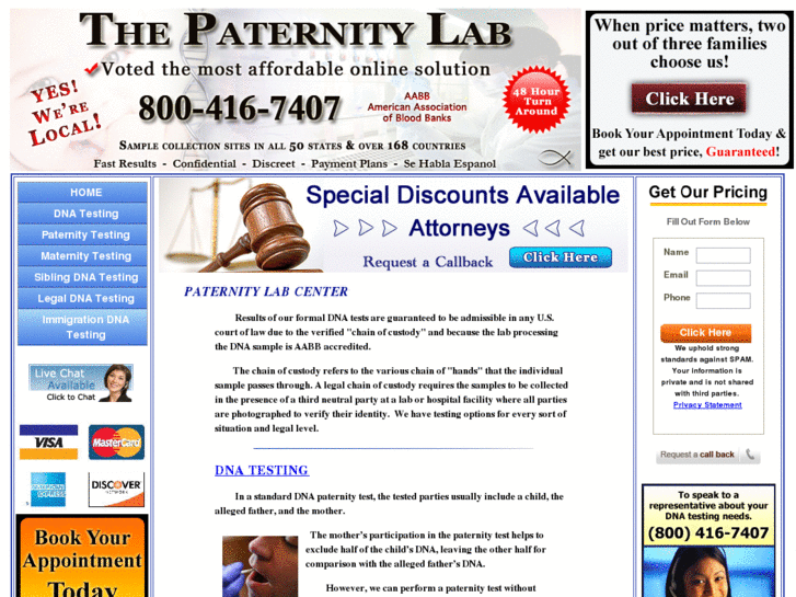 www.paternitylabcenter.com