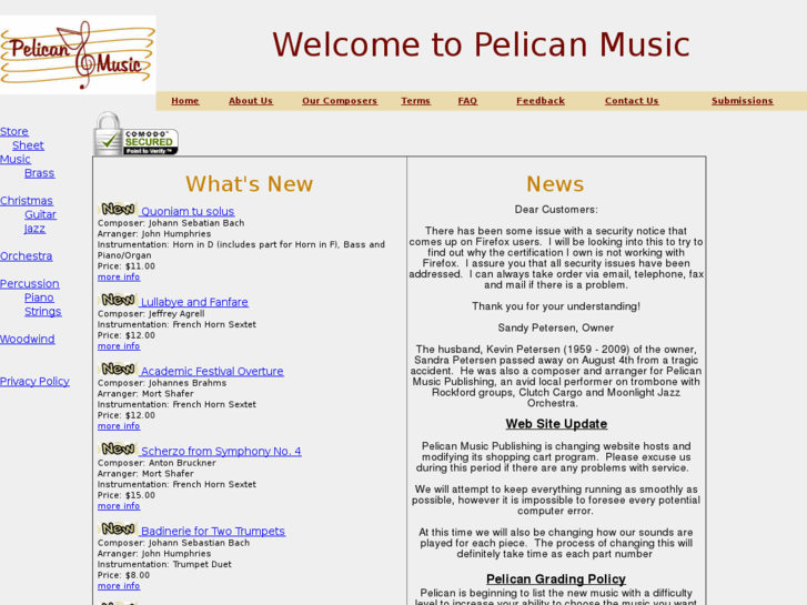 www.pelicanmusicpublishing.com