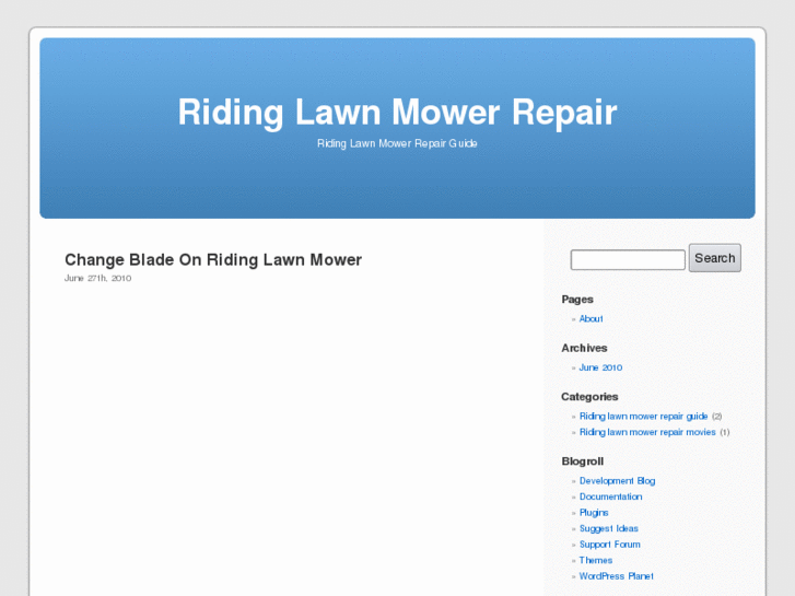 www.ridinglawnmowerrepair.net