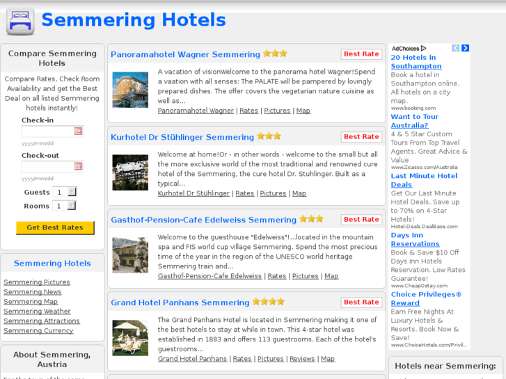 www.semmeringhotels.com