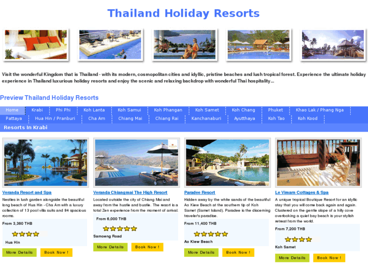 www.thailandholidayresorts.com