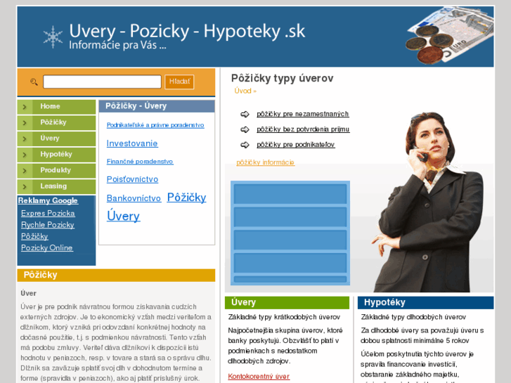 www.uvery-pozicky-hypoteky.sk