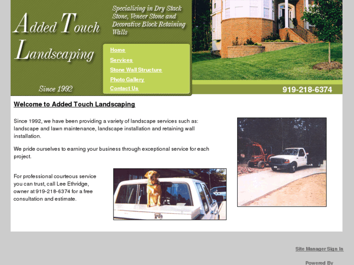 www.addedtouchlandscaping.com