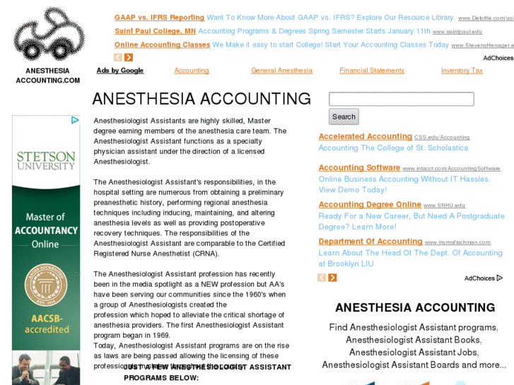www.anesthesiaaccounting.net