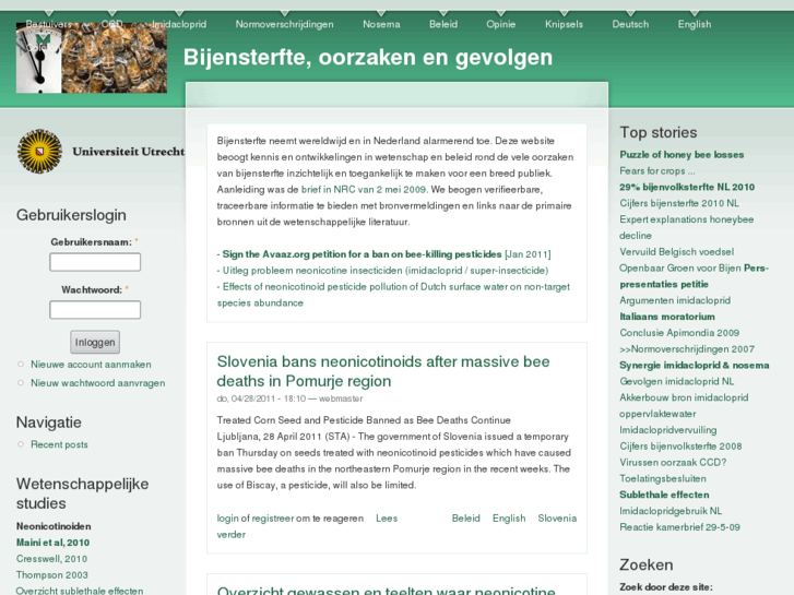 www.bijensterfte.nl