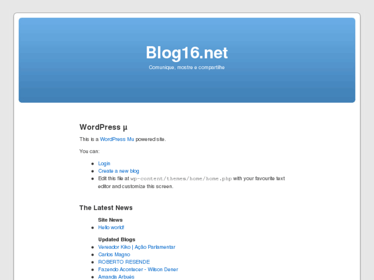 www.blog16.net