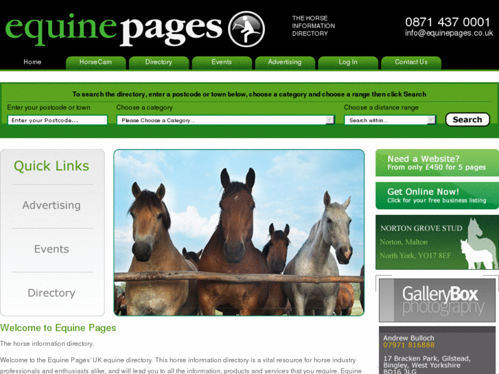 www.equinepages.co.uk