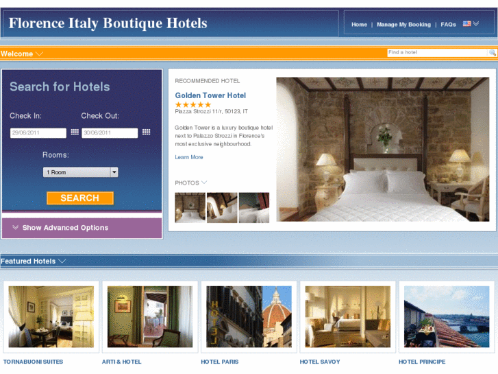 www.florenceitalyboutiquehotels.com