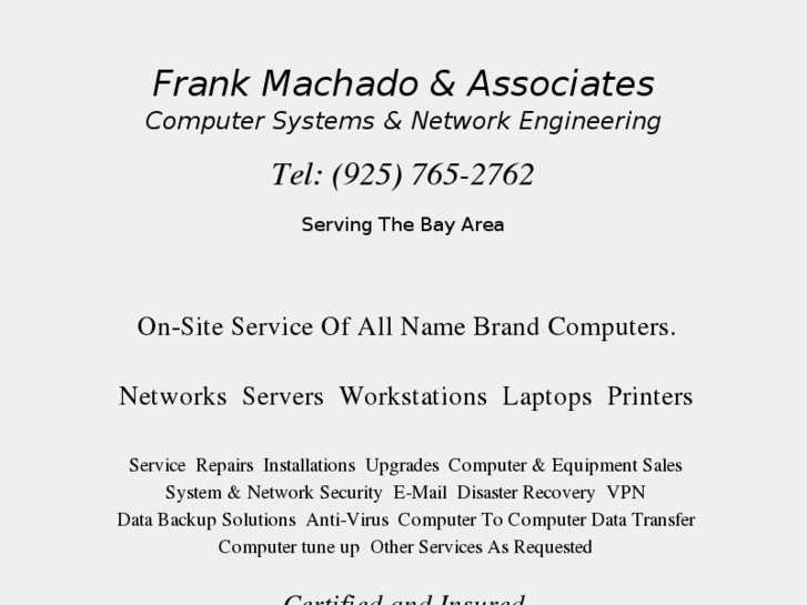 www.frankmachado.com