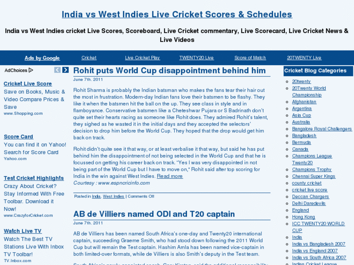 www.freecricketscores.com