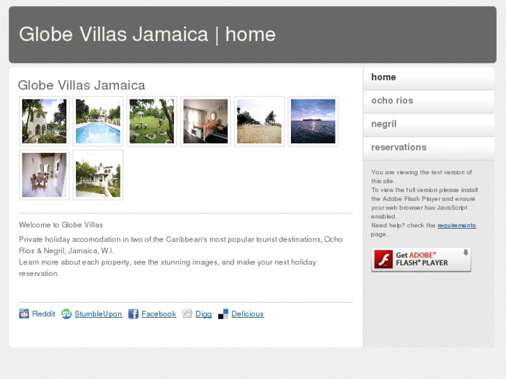 www.globevillasjamaica.com