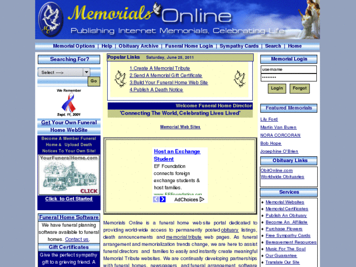 www.memorialsonline.com