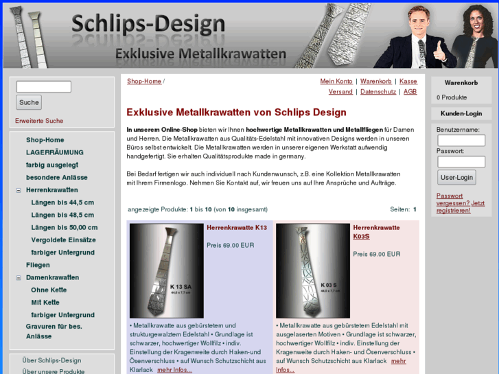 www.metallkrawatten.com