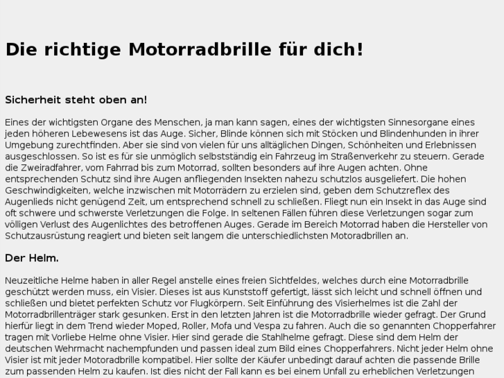 www.motorradbrille.org