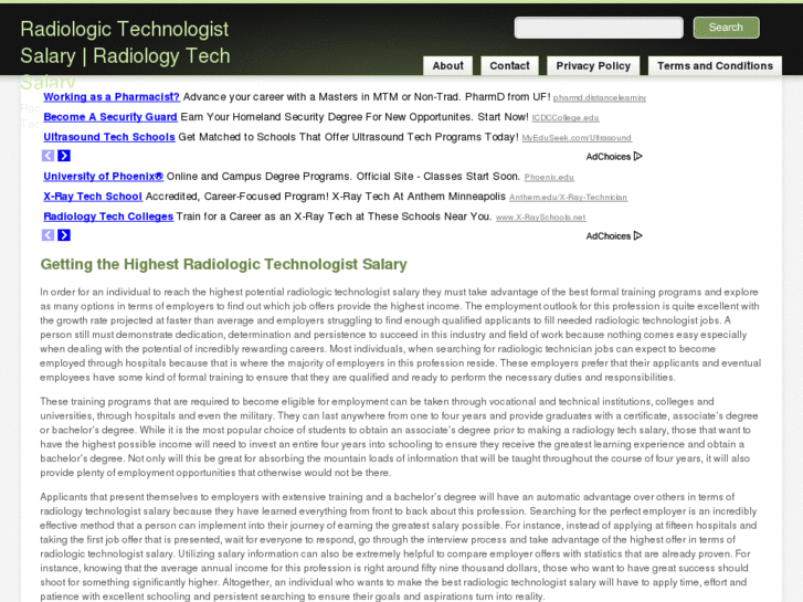 www.radiologictechnologistsalary.org