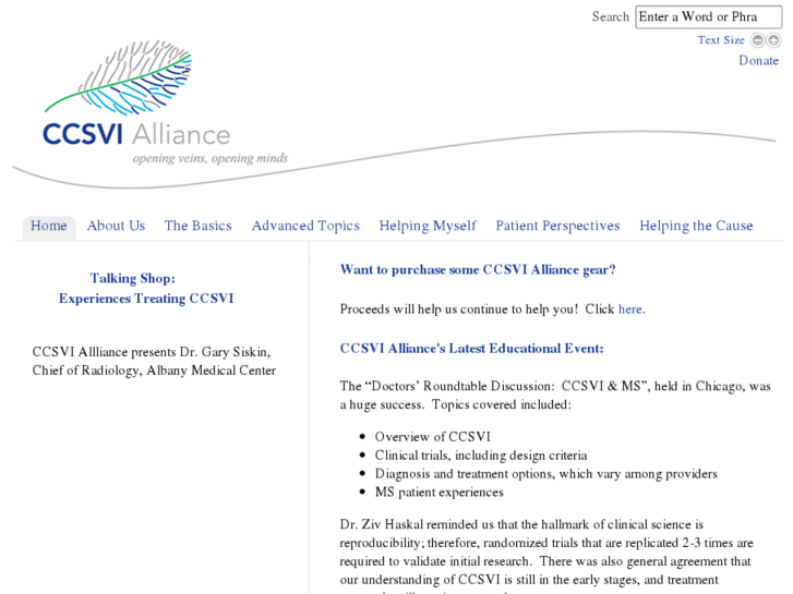 www.ccsvialliance.info