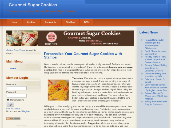 www.gourmetsugarcookies.com