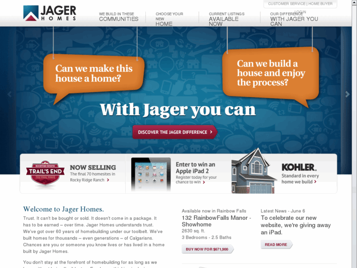 www.jagerhomes.com