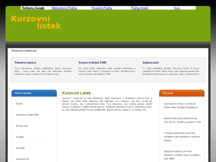 www.kurzovni-listek.net