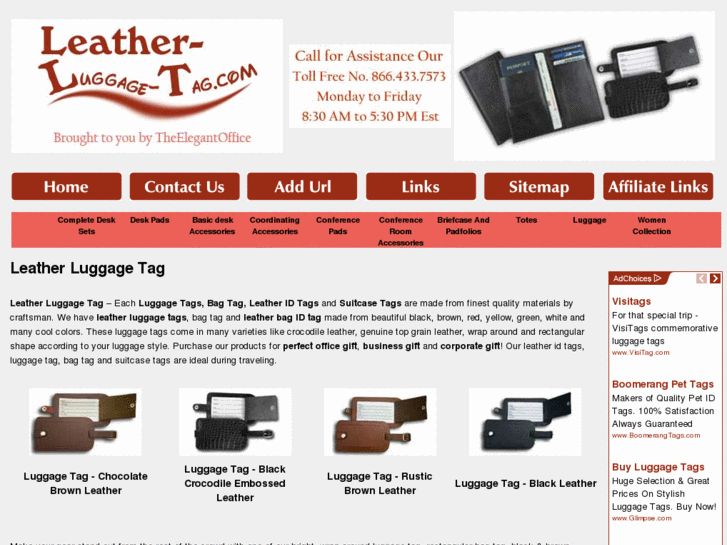 www.leather-luggage-tag.com