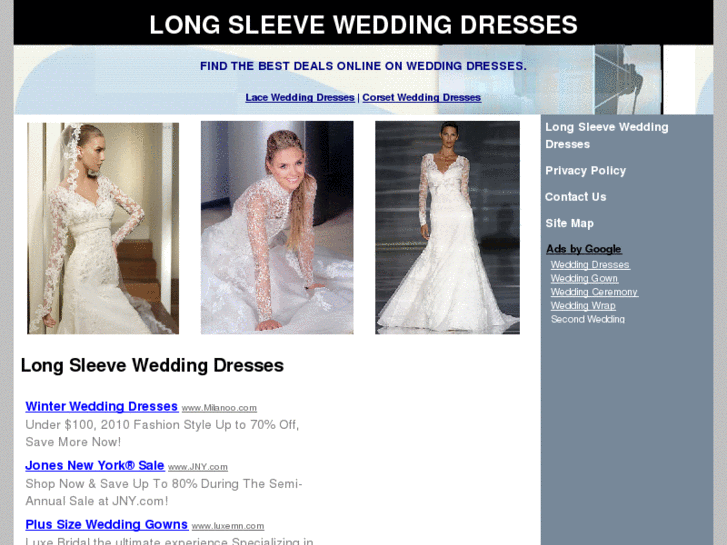 www.longsleeveweddingdresses.net