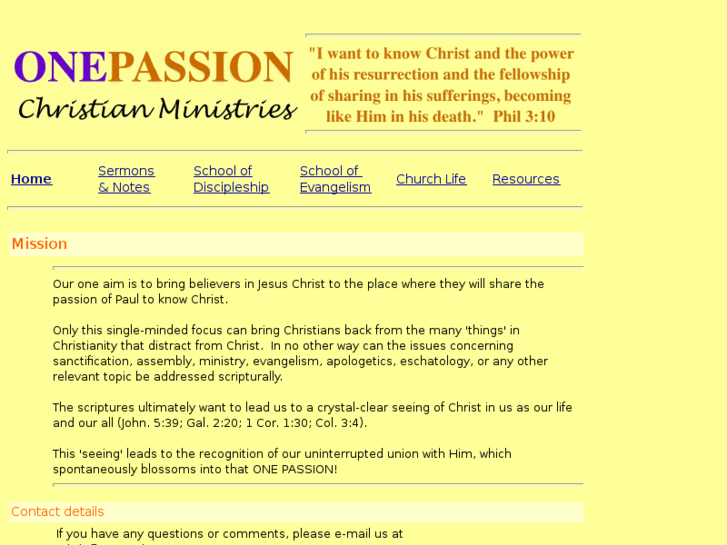 www.onepassion.org