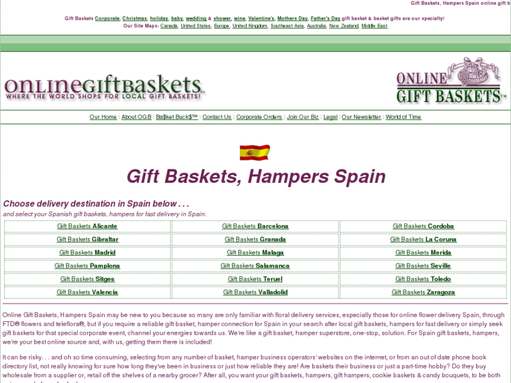 www.onlinegiftbasketsspain.com