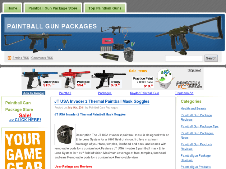 www.paintballgunpackages.net