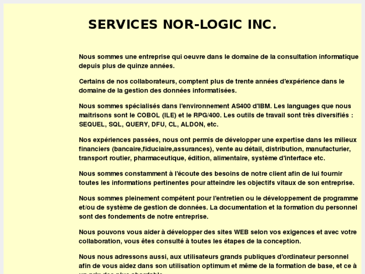 www.servicesnorlogic.com