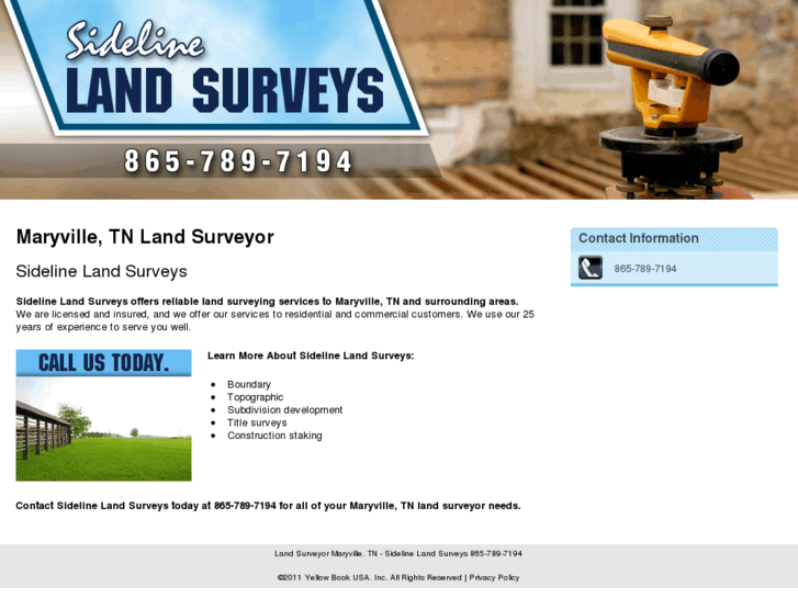 www.sidelinelandsurveys.com