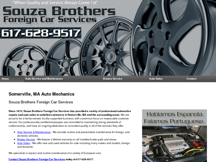 www.souzabrothersforeigncarservice.com